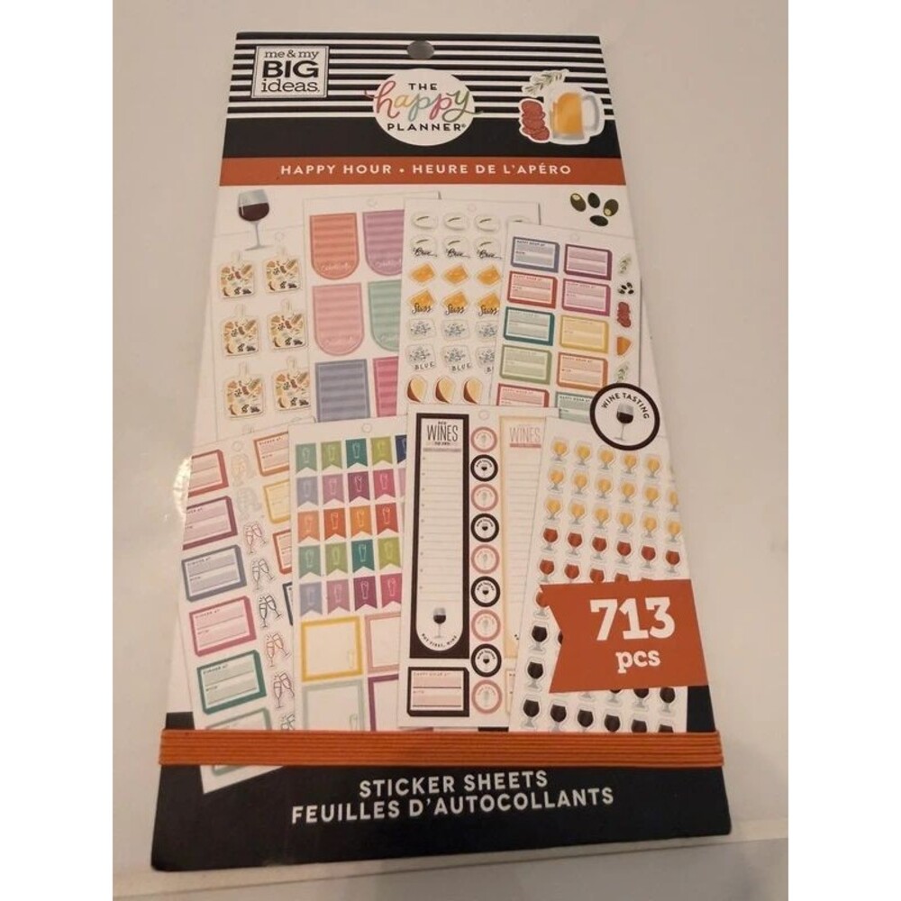 The Happy Planner sticker book Happy Hour